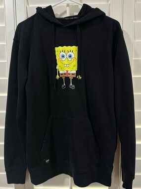 Vans Black SpongeBob SquarePants Logo Hoodie